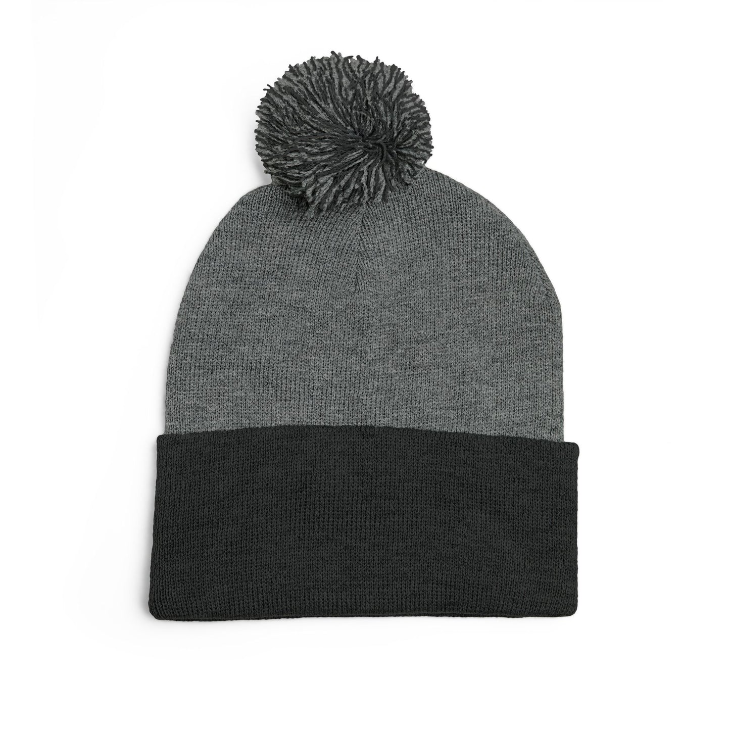 Pom-Pom Knit Cap (Embroidery)