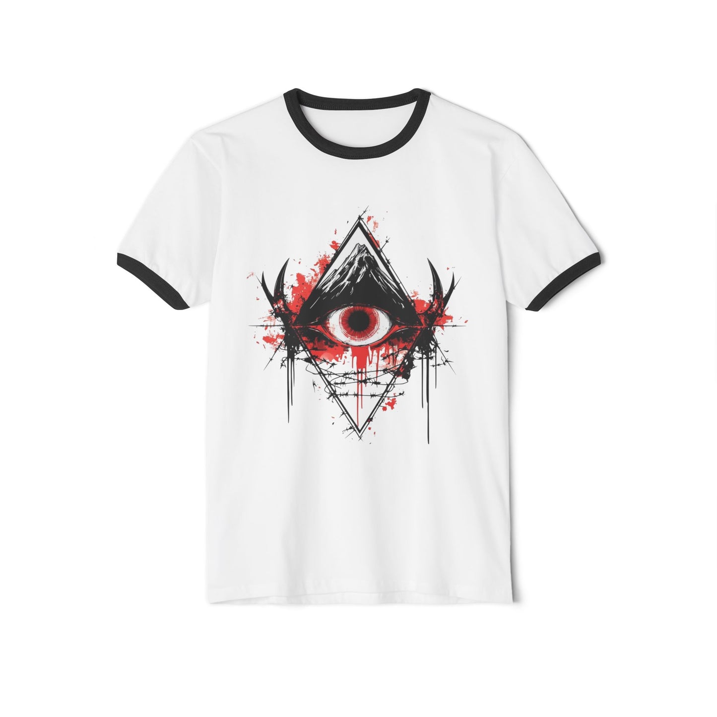 Unseen Control – Unisex Ringer T-Shirt