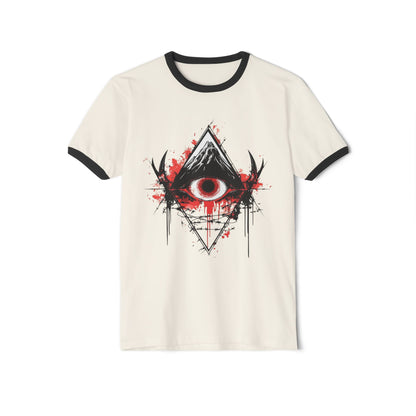 Unseen Control – Unisex Ringer T-Shirt