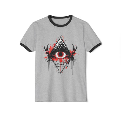 Unseen Control – Unisex Ringer T-Shirt