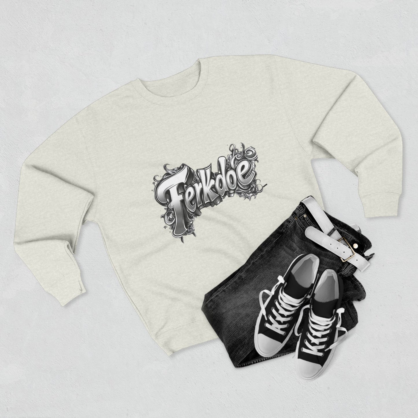 Classic Ferkdoe –Unisex Crewneck Sweatshirt