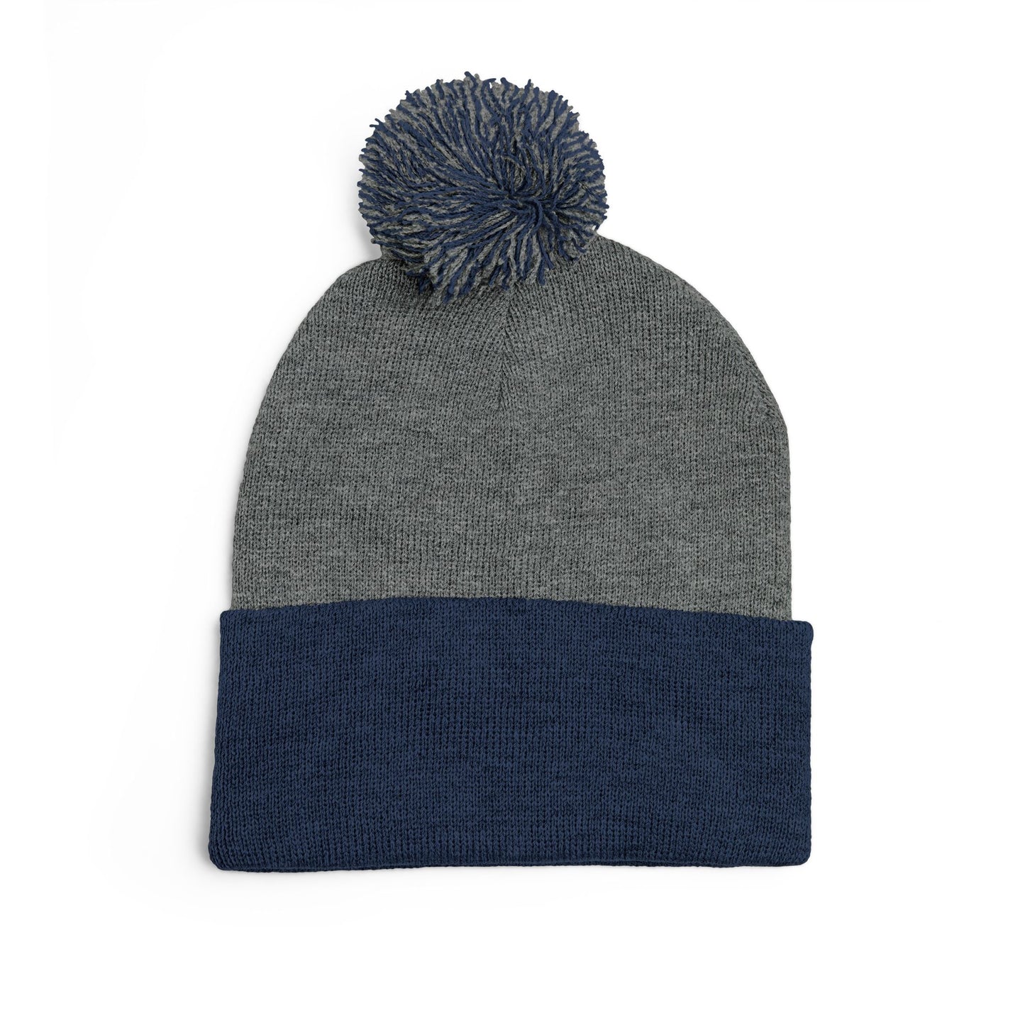 Pom-Pom Knit Cap (Embroidery)
